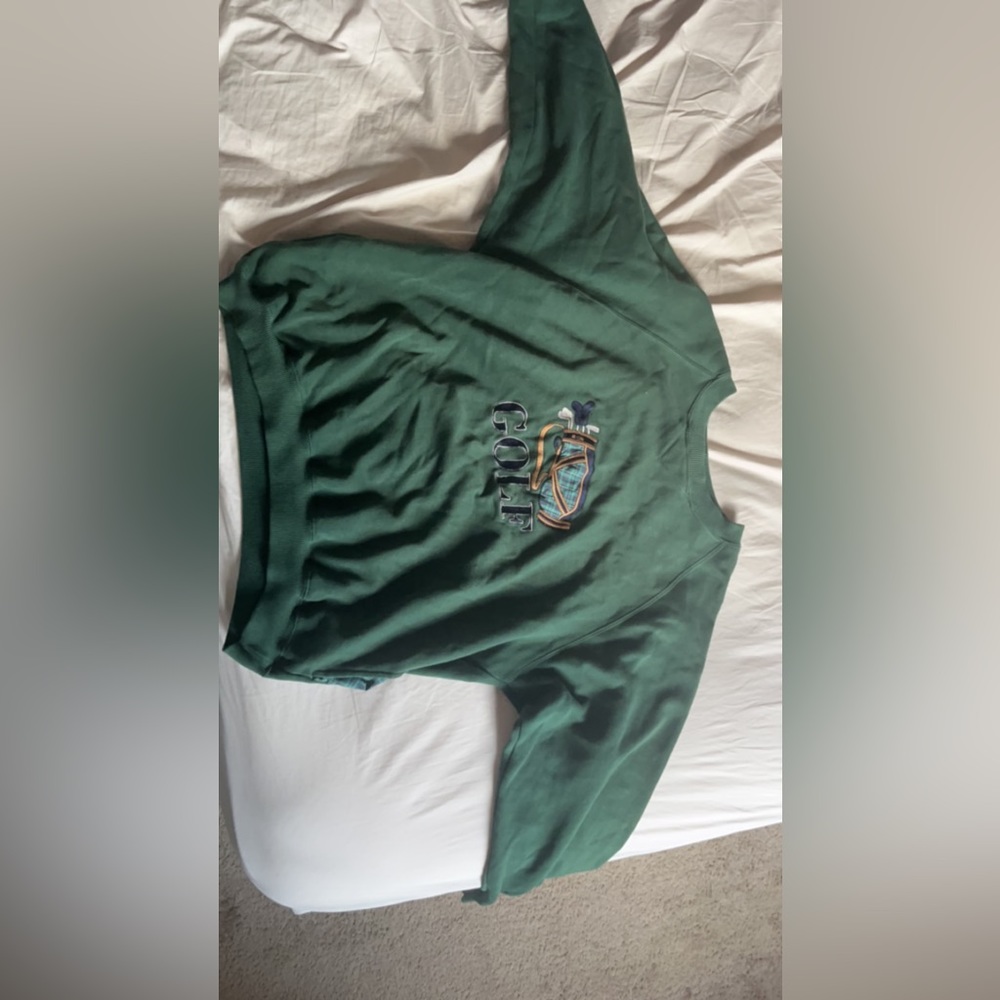 Men’s crew neck, Claybrooke Sport, Golf, size XL